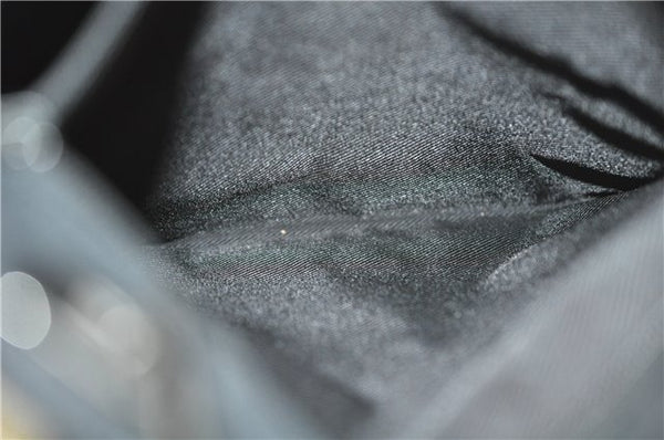 Authentic GUCCI Shoulder Tote Bag Purse GG Canvas Leather 31243 Black J1969