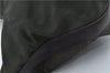 Authentic GUCCI Shoulder Hand Bag Purse Nylon Leather 0000602 Khaki Green J1970