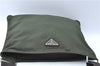 Authentic PRADA Nylon Shoulder Cross Body Bag Purse Khaki Green J1971