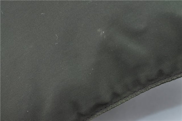 Authentic PRADA Nylon Shoulder Cross Body Bag Purse Khaki Green J1971