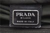 Authentic PRADA Nylon Shoulder Cross Body Bag Purse Khaki Green J1971