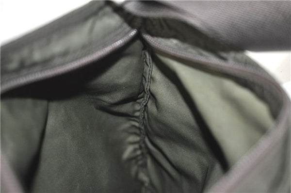 Authentic PRADA Nylon Shoulder Cross Body Bag Purse Khaki Green J1971