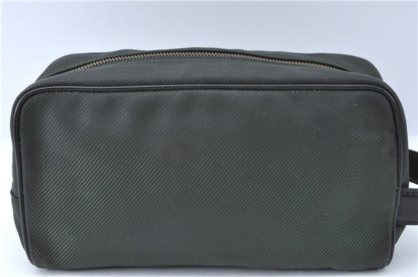 Authentic Louis Vuitton Taiga Parana Clutch Hand Bag Dark Green M30752 LV J1976