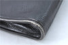 Authentic CELINE Documents Case Leather Black J1977
