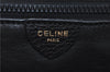 Authentic CELINE Documents Case Leather Black J1977