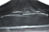 Authentic CELINE Documents Case Leather Black J1977