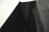 Authentic CELINE Documents Case Leather Black J1977