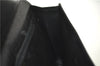 Authentic CELINE Documents Case Leather Black J1977