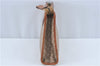 Authentic CELINE Macadam Blason Clutch Hand Bag PVC Leather Beige Brown J1978
