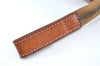 Authentic CELINE Macadam Blason Clutch Hand Bag PVC Leather Beige Brown J1978
