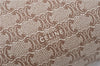 Authentic CELINE Macadam Blason Clutch Hand Bag PVC Leather Beige Brown J1978