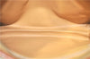 Authentic CELINE Macadam Blason Clutch Hand Bag PVC Leather Beige Brown J1978