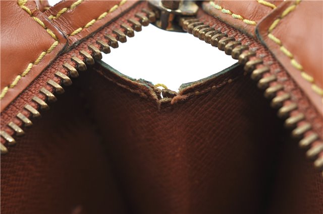 Authentic Louis Vuitton Epi Pochette Homme Clutch Bag Brown M52528 LV J1981