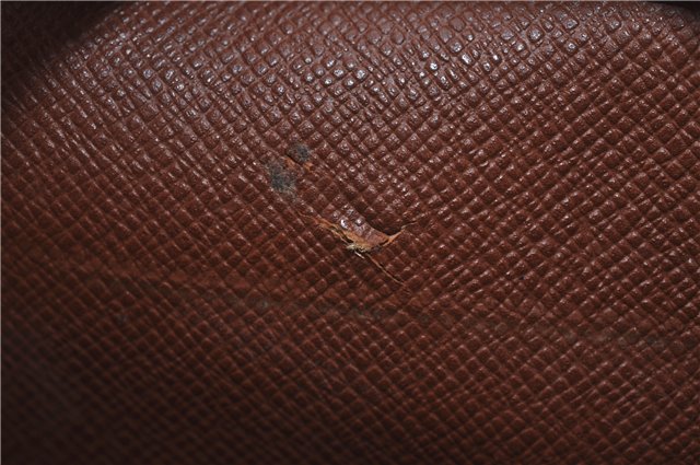 Authentic Louis Vuitton Epi Pochette Homme Clutch Bag Brown M52528 LV J1981