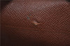 Authentic Louis Vuitton Epi Pochette Homme Clutch Bag Brown M52528 LV J1981