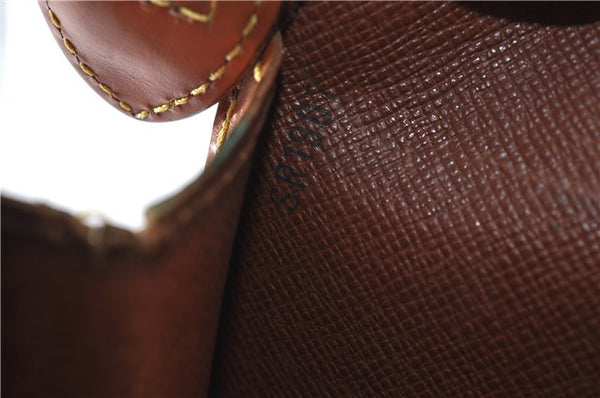 Authentic Louis Vuitton Epi Pochette Homme Clutch Bag Brown M52528 LV J1981