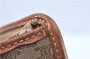 Authentic CELINE Macadam Blason Pattern Clutch Hand Bag PVC Leather Beige J1987