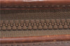 Authentic CELINE Macadam Blason Pattern Clutch Hand Bag PVC Leather Beige J1987