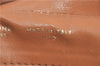 Authentic CELINE Macadam Blason Pattern Clutch Hand Bag PVC Leather Beige J1987