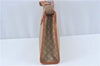 Authentic CELINE Macadam Blason Pattern Clutch Hand Bag PVC Leather Beige J1988