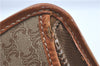 Authentic CELINE Macadam Blason Pattern Clutch Hand Bag PVC Leather Beige J1988