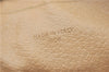 Authentic CELINE Macadam Blason Pattern Clutch Hand Bag PVC Leather Beige J1988