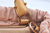 Auth Salvatore Ferragamo Vara Nylon Enamel 2Way Shoulder Hand Bag Pink SF J1992