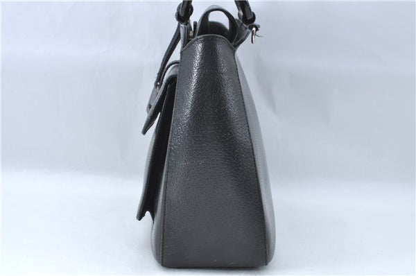 Authentic GUCCI 2Way Shoulder Cross Body Hand Bag Purse Leather Black Junk J1997