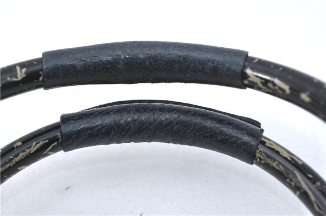 Authentic GUCCI 2Way Shoulder Cross Body Hand Bag Purse Leather Black Junk J1997