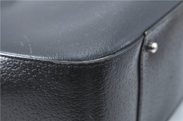 Authentic GUCCI 2Way Shoulder Cross Body Hand Bag Purse Leather Black Junk J1997