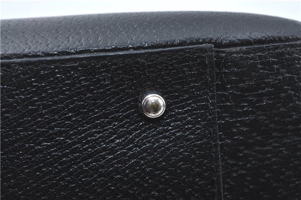 Authentic GUCCI 2Way Shoulder Cross Body Hand Bag Purse Leather Black Junk J1997