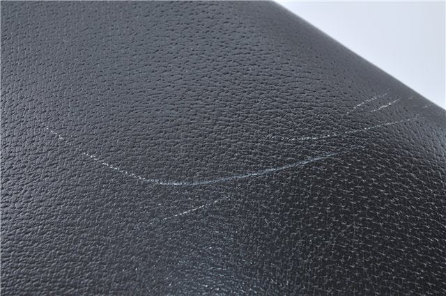 Authentic GUCCI 2Way Shoulder Cross Body Hand Bag Purse Leather Black Junk J1997