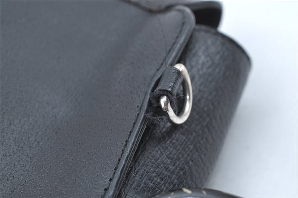 Authentic GUCCI 2Way Shoulder Cross Body Hand Bag Purse Leather Black Junk J1997