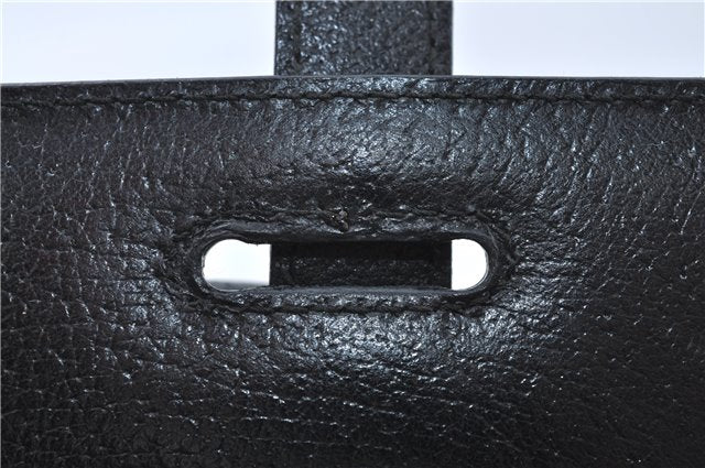 Authentic GUCCI 2Way Shoulder Cross Body Hand Bag Purse Leather Black Junk J1997