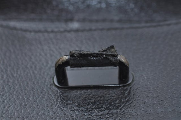 Authentic GUCCI 2Way Shoulder Cross Body Hand Bag Purse Leather Black Junk J1997