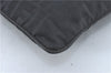 Authentic FENDI Zucca Shoulder Hand Bag Purse Nylon Leather Black J2002