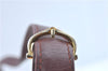 Authentic Cartier Must de Cartier Leather Shoulder Cross Bag Bordeaux Red J2003