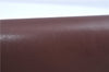 Authentic Cartier Must de Cartier Leather Shoulder Cross Bag Bordeaux Red J2003