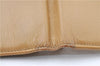 Authentic CHANEL CoCo Button Calf Skin Bifold Wallet Purse Beige CC Logo J2007