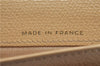 Authentic CHANEL CoCo Button Calf Skin Bifold Wallet Purse Beige CC Logo J2007