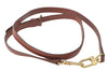 Authentic Louis Vuitton Leather Shoulder Strap Brown 38.8-45.9" LV J2013