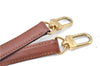 Authentic Louis Vuitton Leather Shoulder Strap Brown 38.8-45.9" LV J2013