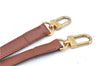 Authentic Louis Vuitton Leather Shoulder Strap Brown 38.8-45.9" LV J2013
