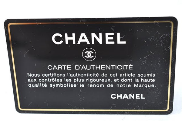 Authentic CHANEL Caviar Skin CC Logo Bifold Wallet Beige J2014