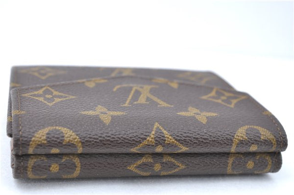 Auth Louis Vuitton Monogram Porte Monnaie Billets Bifold Wallet M61660 LV J2023