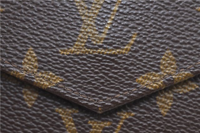 Auth Louis Vuitton Monogram Porte Monnaie Billets Bifold Wallet M61660 LV J2023