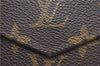 Auth Louis Vuitton Monogram Porte Monnaie Billets Bifold Wallet M61660 LV J2023