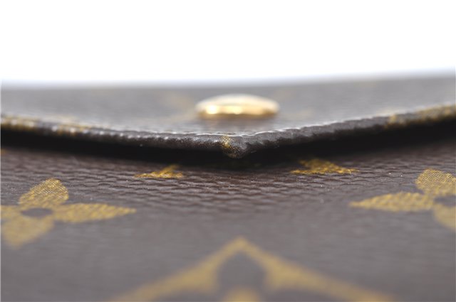 Auth Louis Vuitton Monogram Porte Monnaie Billets Bifold Wallet M61660 LV J2023