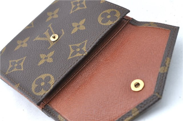 Auth Louis Vuitton Monogram Porte Monnaie Billets Bifold Wallet M61660 LV J2023