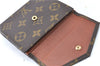 Auth Louis Vuitton Monogram Porte Monnaie Billets Bifold Wallet M61660 LV J2023